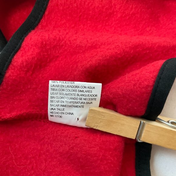 Red Fleece Headband Unisex Fleece Wrap Ear Protection NWOT - Picture 7 of 7